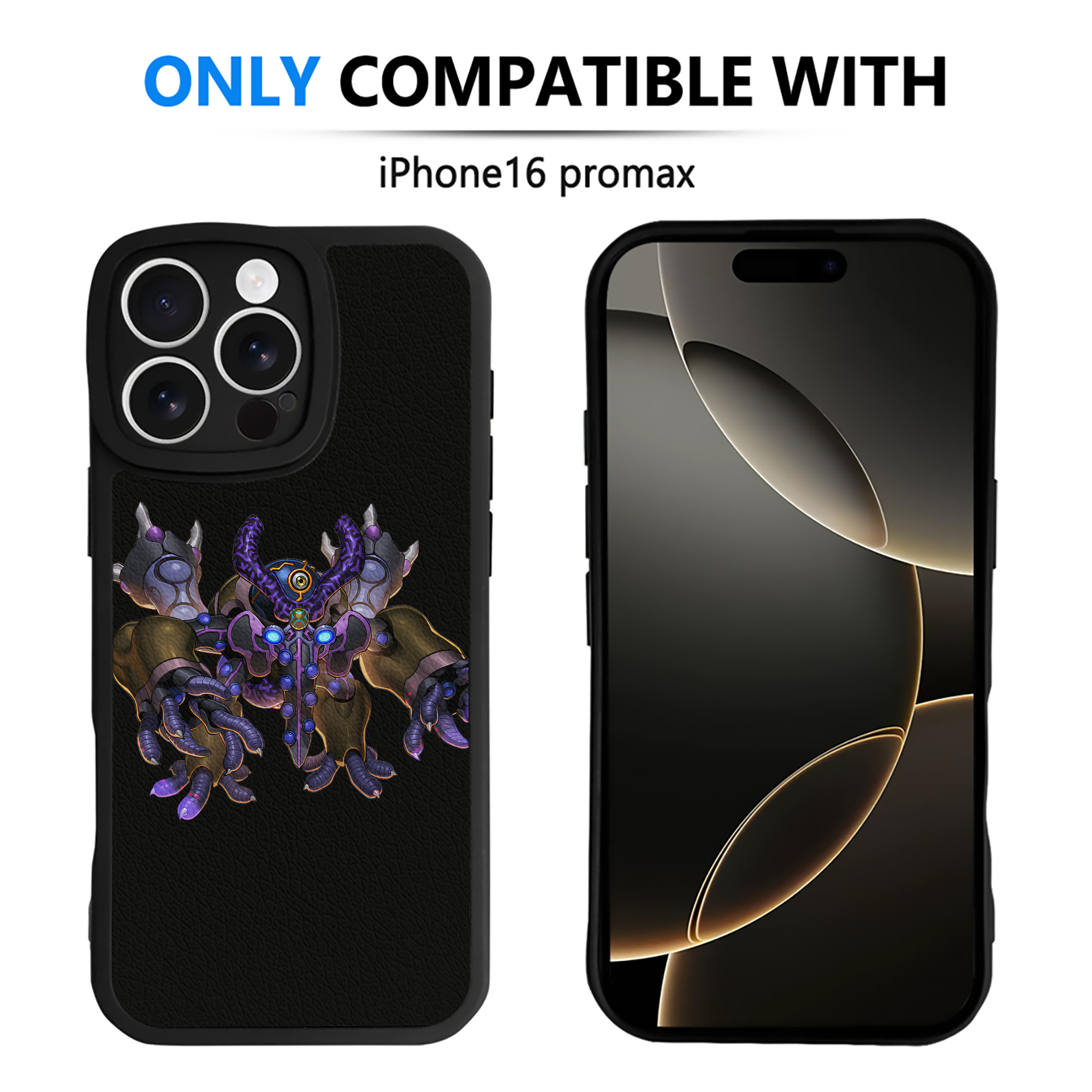 （画像用） 遊☆戯☆王 Yu-Gi-Oh! 【iPhone 16シリーズ対応】シリコンスマホケース（レザー調） 材質：シリコン